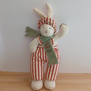 Bunnies By The Bay Christmas plush JOY PHIL